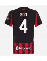 AC Milan Samuele Ricci #4 Kotipaita Naisten 2025-26 Lyhythihainen